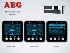 LE-Display der PROTCT-D.-Serie