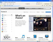 iTunes Webseite