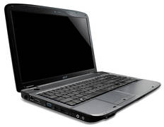 Acer Aspire 5740G, seitlich mit Cover