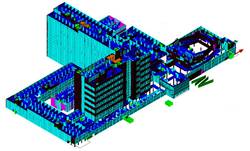 Bluesocket WLAN Planner 3D-Ansicht