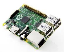 Element14 Raspberry Pi B+ jetzt mit 4 USB-Ports.