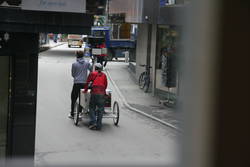 Google StreetView-Erfassung von Zermatt, Schweiz, 2010