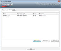 WinTV v7 Scheduler