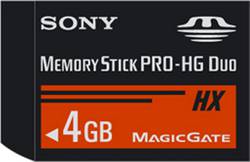 Sony Memory-Stick PRO-HG Duo HX 4 GByte